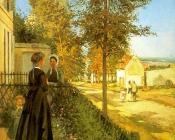 卡米耶 毕沙罗 : Louveciennes: The Road to Versailles